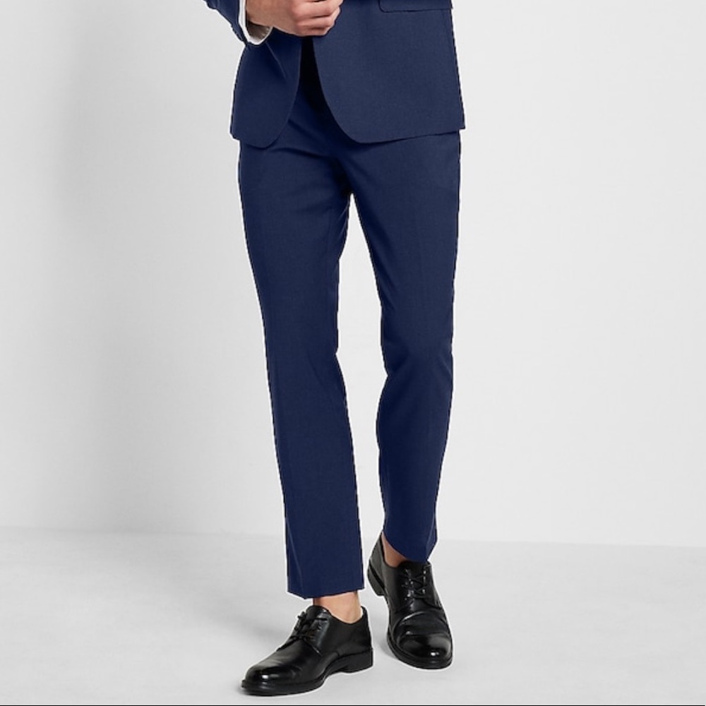 Navy Express Suit Pants